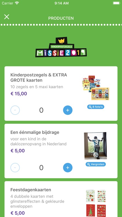 Kinderpostzegel Bestel App '19