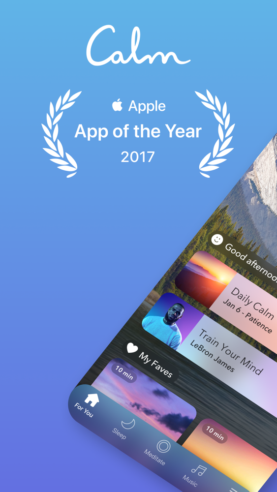 Calm App for iPhone - Free Download Calm for iPad & iPhone ...