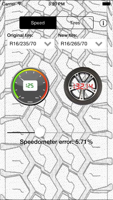 Wheels Speed Calculator screenshot 3