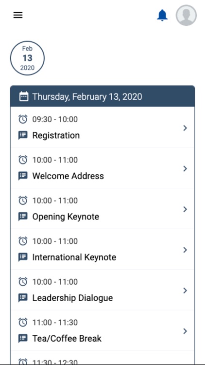 TAB Events App