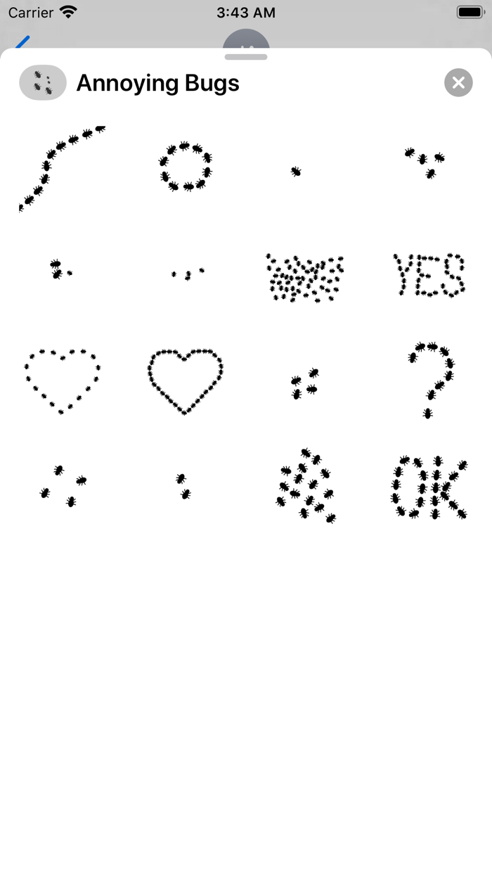 Annoying Bugs Stickers