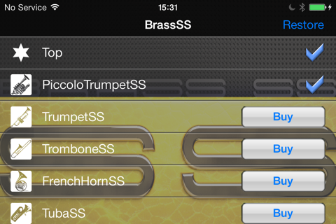 Brass instrumentSS IA - náhled