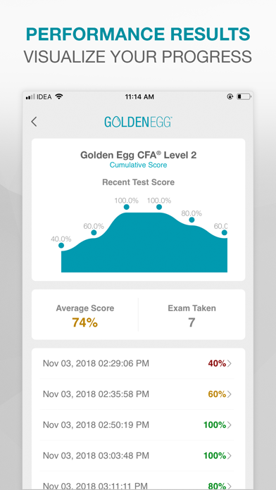 Golden Egg CFA® Exam Level 2 screenshot 4