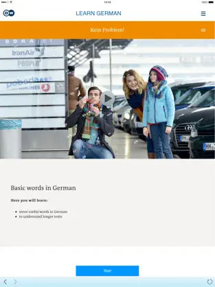 Captura de Pantalla 4 DW Learn German iphone