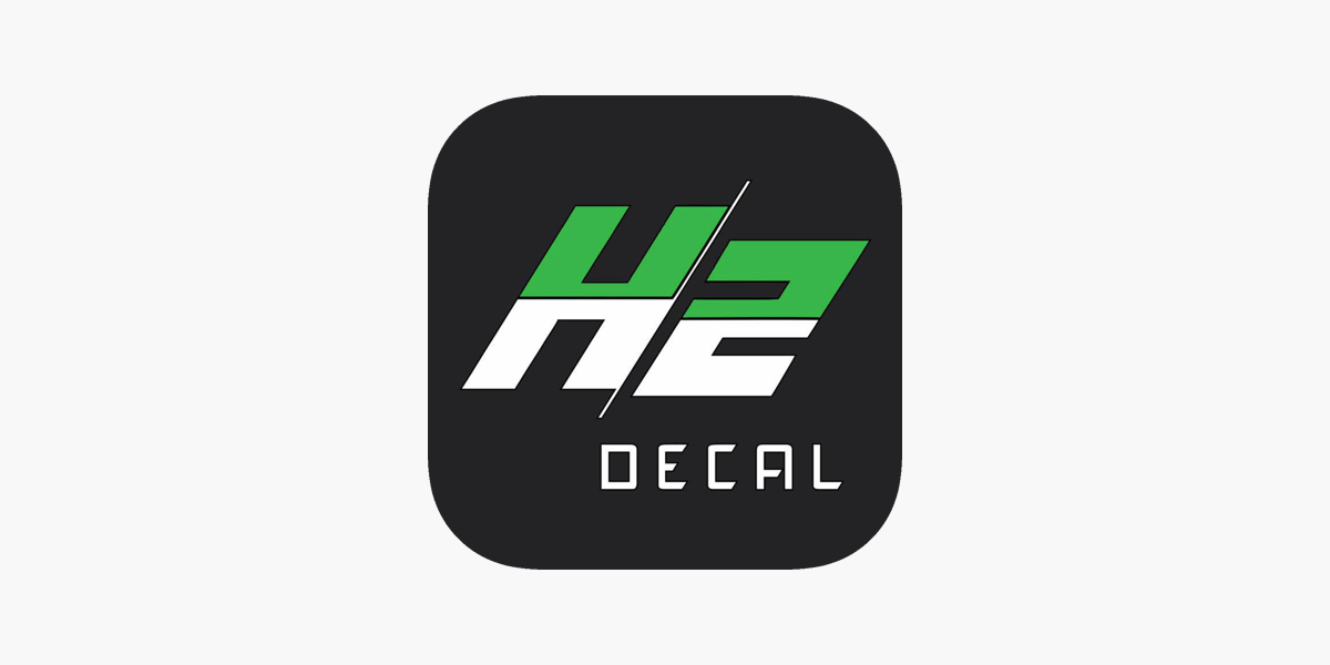 H2 Decal on the App Store