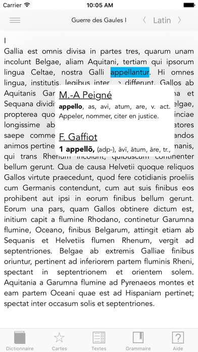 Tabula (Dictionnaire Latin)