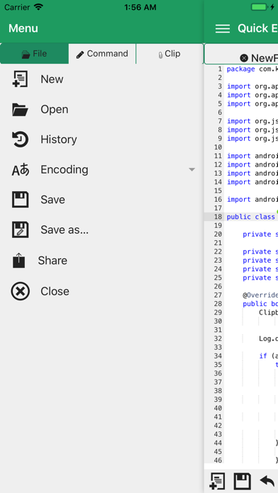 Quick Editor - Text & Code screenshot 2
