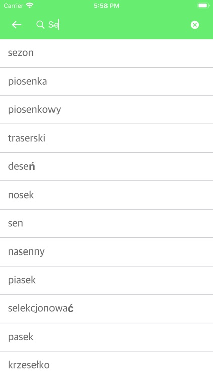 Polish Malay Dictionary screenshot-4