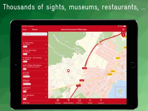 Ibiza & Formentera Offline Map screenshot 3