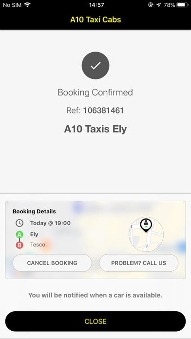 A10 Taxi Cabs screenshot 4