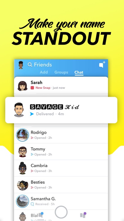 Fonts for Snapchat Keyboard