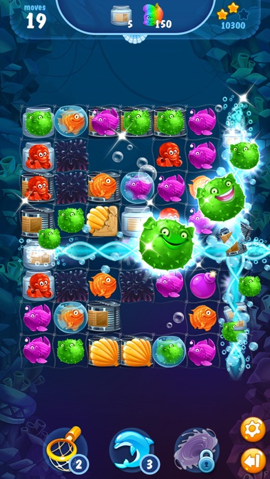 How to cancel & delete Mermaid match 3. Solve puzzle! from iphone & ipad 4