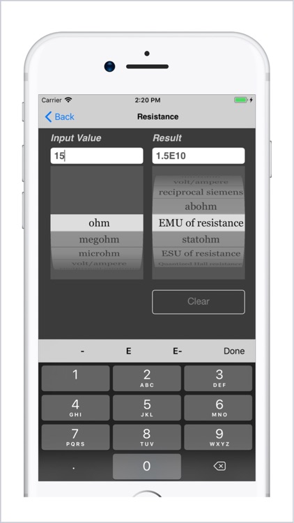 Electrical Calculator lite screenshot-9