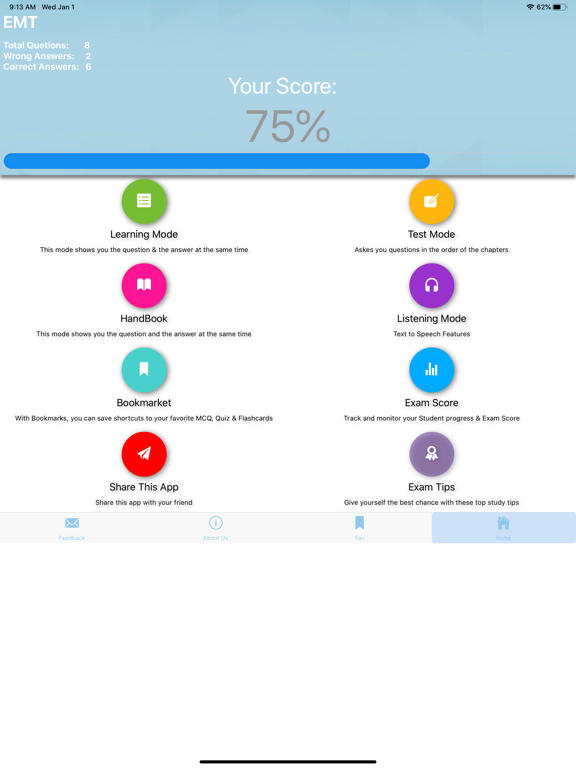 Screenshot #4 pour EMT Exam Prep Notes&Quizzes