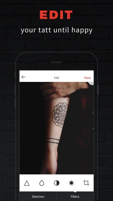 INKHUNTER PRO Tattoos try on Screenshot 3