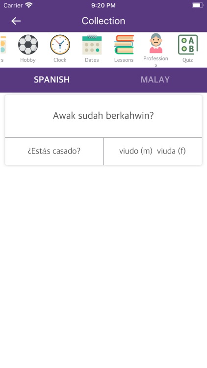 Spanish-Malay Dictionary screenshot-5