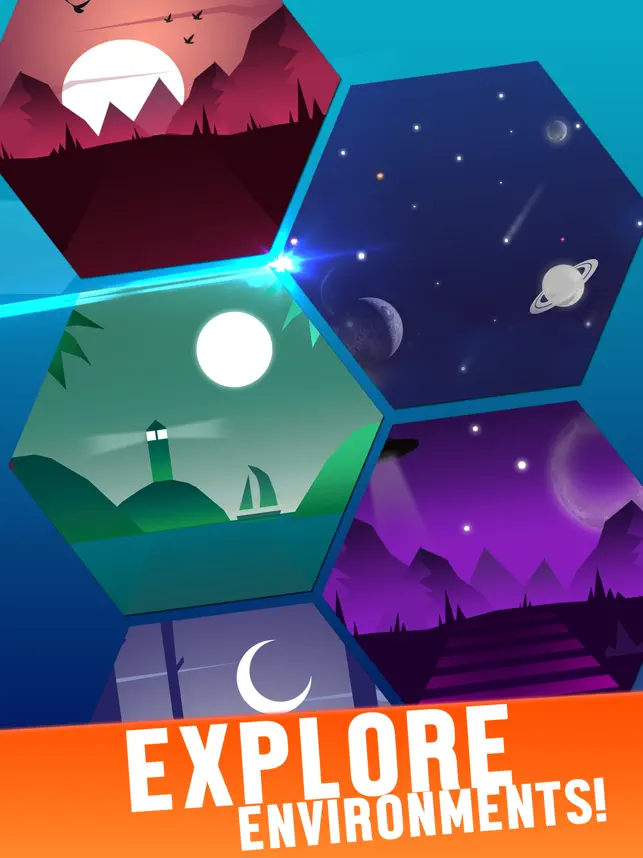 Ball Race on Color Road, game for IOS