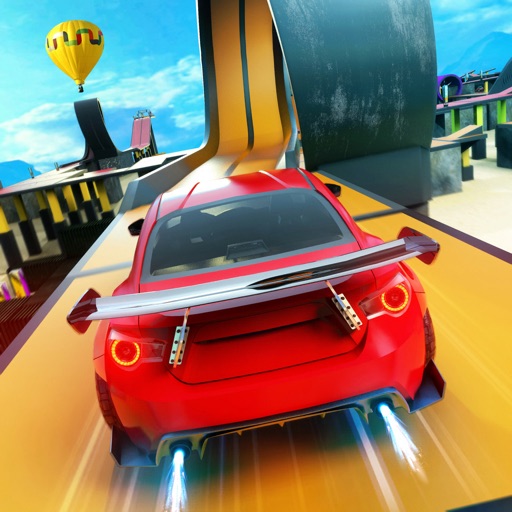 Mega Ramp Crazy Taxi Car Stunts 3D Free: Extreme City GT Racing