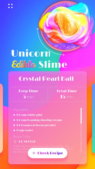 Unicorn Chef: Edible Slime screenshot 4