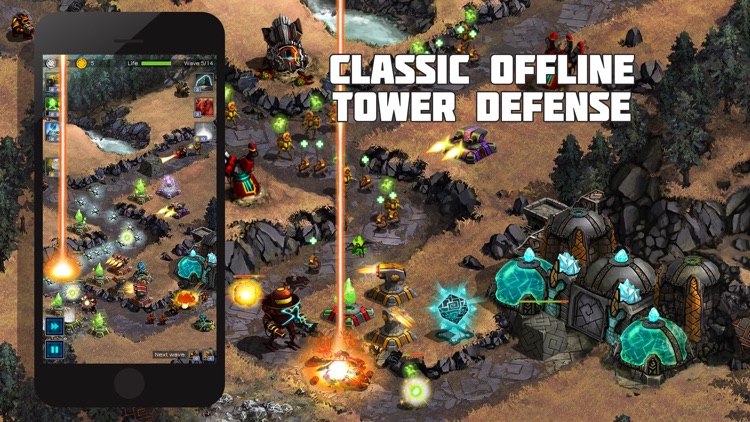 Ancient Planet Tower Defense screenshot-0