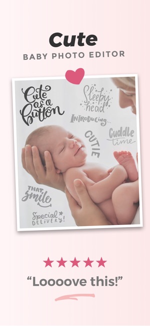 Adorable - Baby Photo Editor