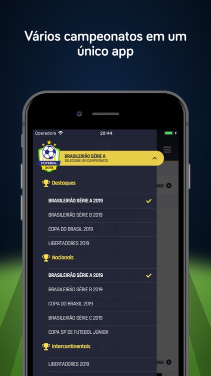 Futebol 2019 - Série A e B