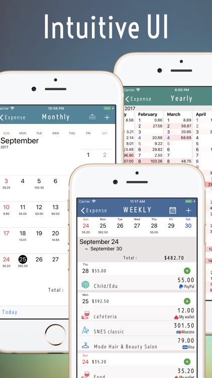 Money tracker:the Account book