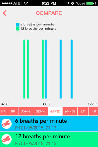 Camera Heart Rate Variability screenshot 4