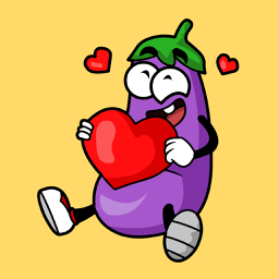 Ícone do app Eggplant Stickers