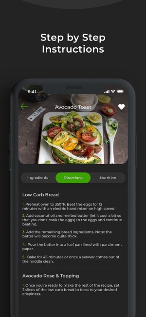 Keto Diet App- Recipes Planner(圖3)-速報App