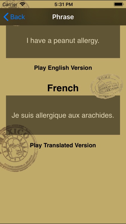 Food Allergies - French screenshot-3