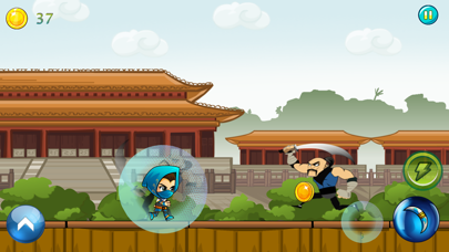 screenshot of Ninja Hatto kid runner hero 4