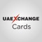 UAE Exchange Cards Mobile App for financial and non-financial transactions on the  