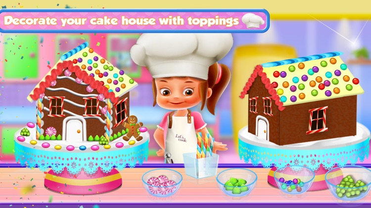 Cook Gingerbread Cream House