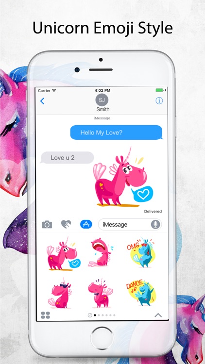 Unicorn Stickers Pack - Emoji