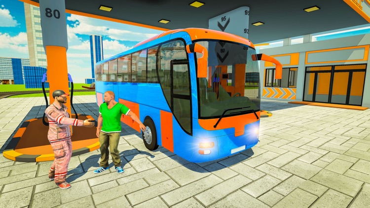 Simple City Coach Bus Driving screenshot-4