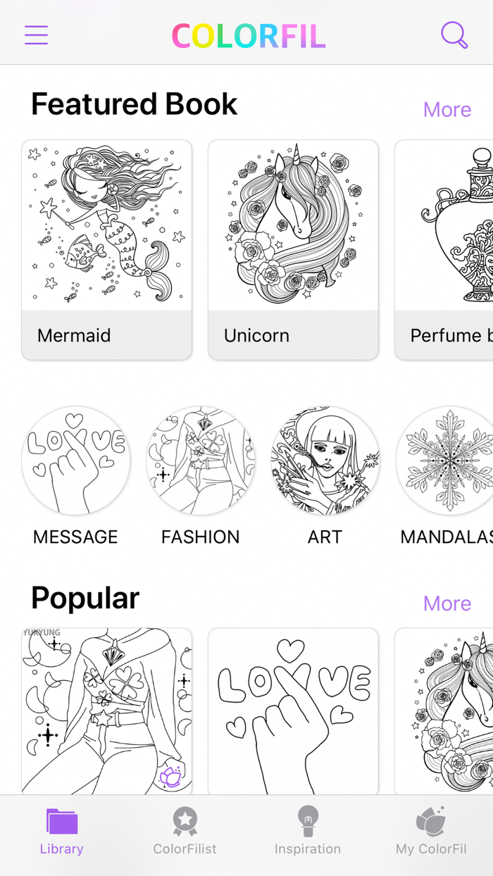 ColorFil  Coloring book