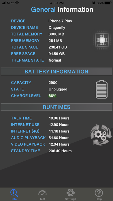 Amperes 3 - Battery Life Info