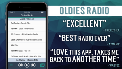 How to cancel & delete Oldies Radio+ from iphone & ipad 2