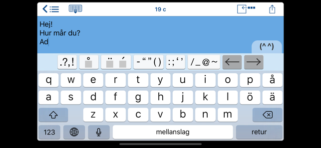 Easy Mailer Swedish Keyboard(圖2)-速報App