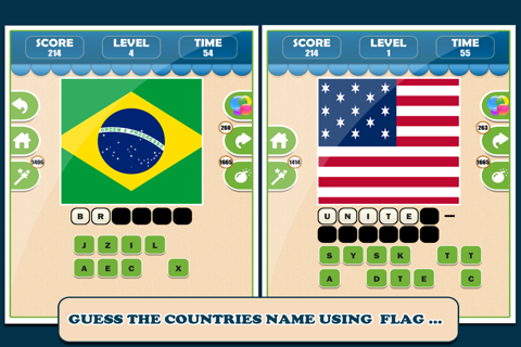 World Nation Flag Logo Quiz - náhled