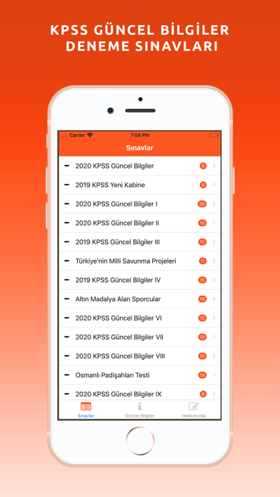 How to cancel & delete Kpss Çıkmış Sınav Soruları Çöz from iphone & ipad 1