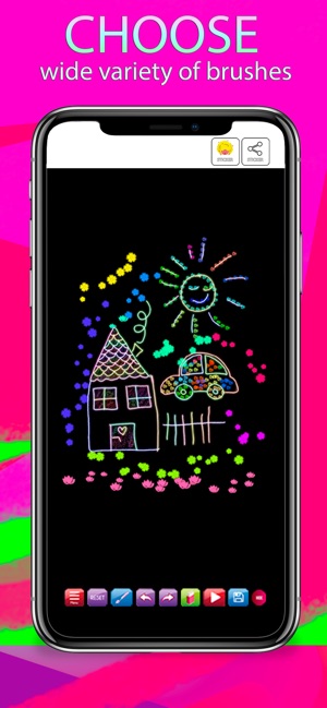 Glowii: Easy Neon Doodle Draw(圖1)-速報App