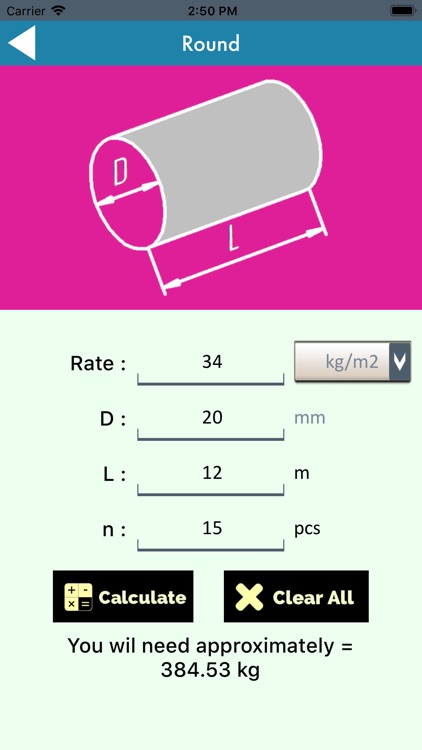 Roll Smart-Calculate Paint