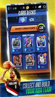 nba clash: basketball game iphone screenshot 2