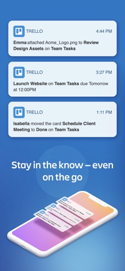 Trello: organize anything! app screenshot