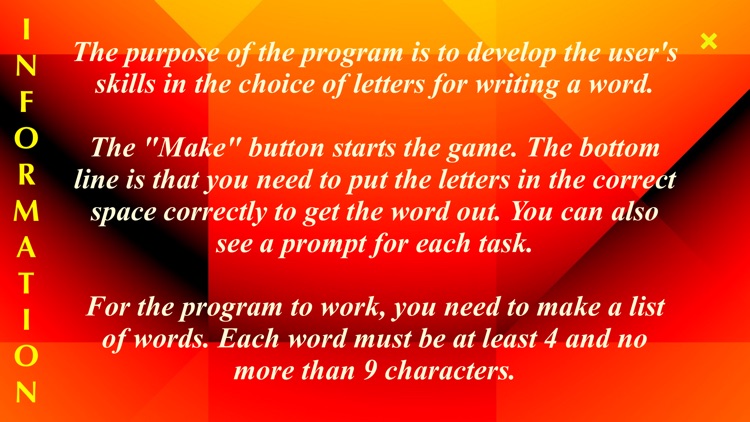 Make word from letters screenshot-8