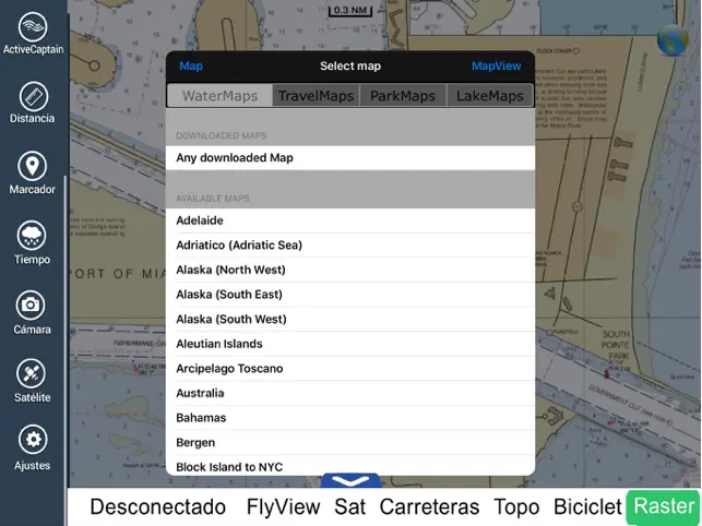 Screenshot 6 AIS Maps: Marine & Lake charts iphone