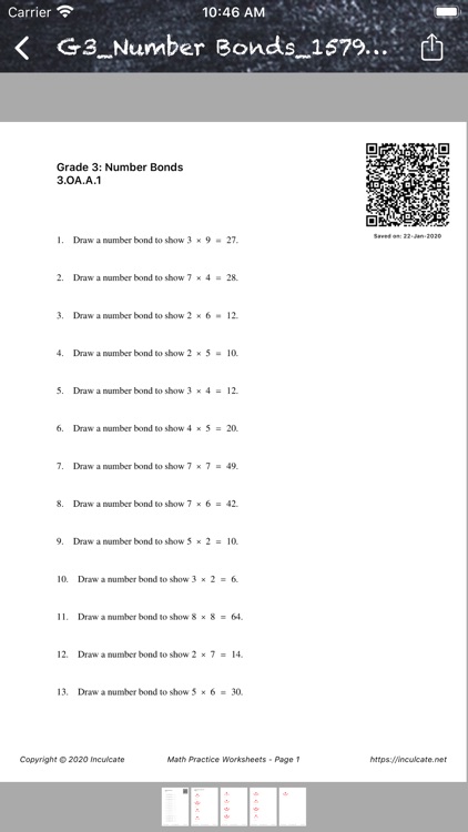 Math Practice Worksheets screenshot-3