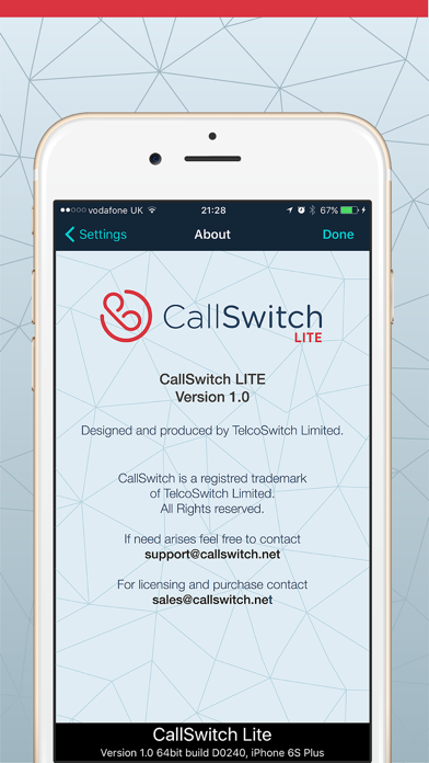 CallSwitch Lite screenshot 2